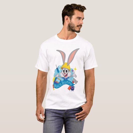 BUGS BUNNY BUILDERS™| BUGS BUNNY™ Character Art T-Shirt (Vorne ganz)