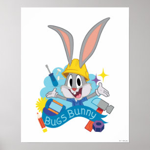 BUGS BUNNY BUILDERS™  BUGS BUNNY™ Charakter-Art Poster