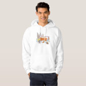 BUGS BUNNY BUILDERS™| BUGS BUNNY™ Sketch Art Hoodie (Vorne ganz)