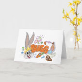 BUGS BUNNY BUILDERS™| BUGS BUNNY™ Sketch Art Karte (Gelbe Blume)