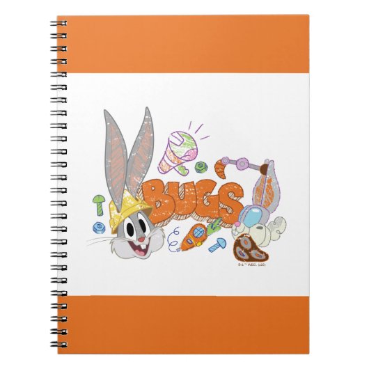 BUGS BUNNY BUILDERS™| BUGS BUNNY™ Sketch Art Notizblock (Vorderseite)