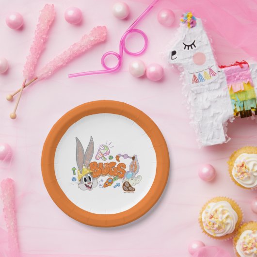 BUGS BUNNY BUILDERS™| BUGS BUNNY™ Sketch Art Pappteller (Party)