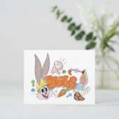 BUGS BUNNY BUILDERS™| BUGS BUNNY™ Sketch Art Postkarte (Stehend Vorderseite)
