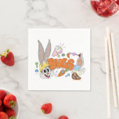 BUGS BUNNY BUILDERS™| BUGS BUNNY™ Sketch Art Serviette (Beispiel)
