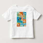BUGS BUNNY BUILDERS™| Character Grid Pattern Kleinkind T-shirt (Vorderseite)
