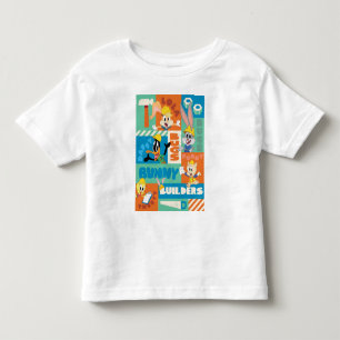 BUGS BUNNY BUILDERS™ Character Grid Pattern Kleinkind T-shirt