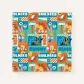 BUGS BUNNY BUILDERS™| Character Grid Pattern Notizblock (Vorderseite)