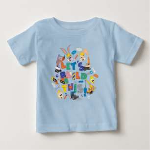 BUGS BUNNY BUILDERS™ Collage "Lasst uns das bauen Baby T-shirt