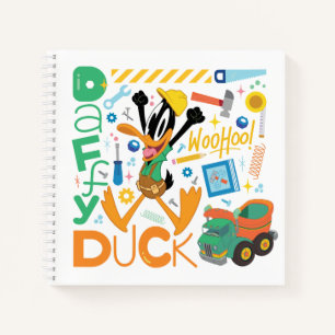 BUGS BUNNY BUILDERS™ DAFFY DUCK™-Arbeitstools Notizblock