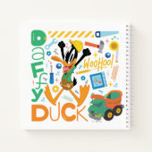 BUGS BUNNY BUILDERS™| DAFFY DUCK™-Arbeitstools Notizblock (Rückseite)