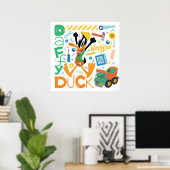 BUGS BUNNY BUILDERS™| DAFFY DUCK™-Arbeitstools Poster (Heimbüro)