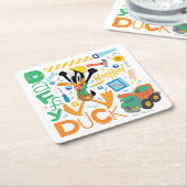 BUGS BUNNY BUILDERS™| DAFFY DUCK™-Arbeitstools Rechteckiger Pappuntersetzer (angewinkelt)