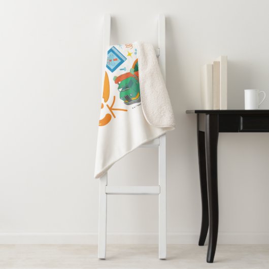 BUGS BUNNY BUILDERS™| DAFFY DUCK™-Arbeitstools Sherpadecke (Beispiel)