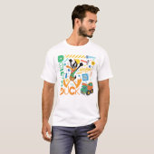 BUGS BUNNY BUILDERS™| DAFFY DUCK™-Arbeitstools T-Shirt (Vorne ganz)