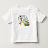 BUGS BUNNY BUILDERS™| DAFFY DUCK™ Sketch Art Kleinkind T-shirt (Vorderseite)