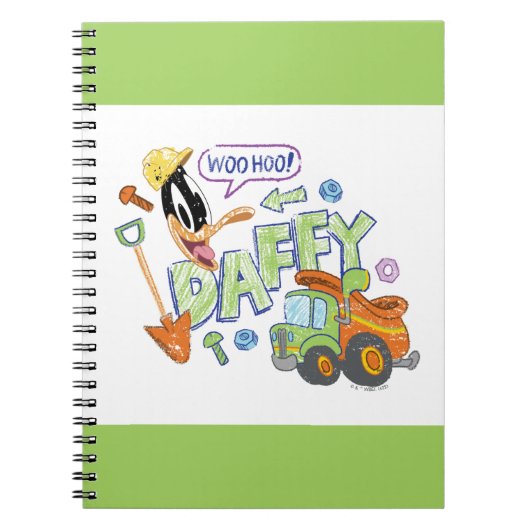 BUGS BUNNY BUILDERS™| DAFFY DUCK™ Sketch Art Notizblock (Vorderseite)