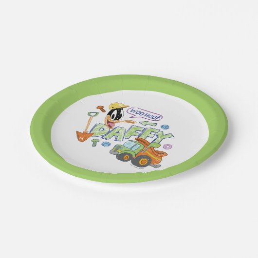 BUGS BUNNY BUILDERS™| DAFFY DUCK™ Sketch Art Pappteller (Schrägansicht)