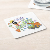 BUGS BUNNY BUILDERS™| DAFFY DUCK™ Sketch Art Rechteckiger Pappuntersetzer (angewinkelt)