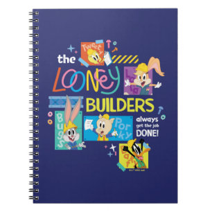 BUGS BUNNY BUILDERS™  Die Looney Builders Collage Notizblock
