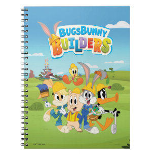 BUGS BUNNY BUILDERS™  Die Looney Builders Gruppe Notizblock