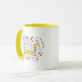 BUGS BUNNY BUILDERS™| Eh, Was ist los, Bauarbeiter Tasse (Vorderseite Links)
