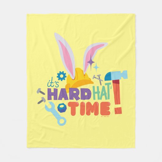 BUGS BUNNY BUILDERS™| Es ist harte Zeit Fleecedecke (Vorderseite)