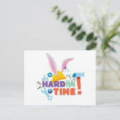 BUGS BUNNY BUILDERS™| Es ist harte Zeit Postkarte (Stehend Vorderseite)
