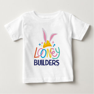 BUGS BUNNY BUILDERS™  Gestapelte Hard-Hat-Logos Baby T-shirt