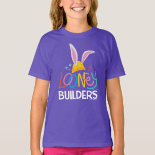 BUGS BUNNY BUILDERS™ Gestapelte Hard-Hat-Logos T-Shirt