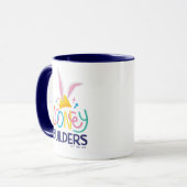 BUGS BUNNY BUILDERS™| Gestapelte Hard-Hat-Logos Tasse (Vorderseite Links)
