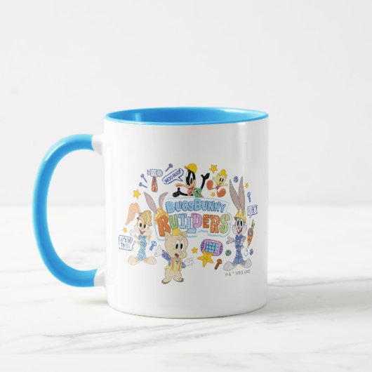 BUGS BUNNY BUILDERS™| Group Sketch Art Tasse (Links)