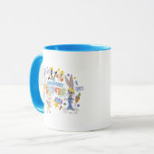 BUGS BUNNY BUILDERS™| Group Sketch Art Tasse (Vorderseite Links)
