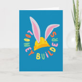 BUGS BUNNY BUILDERS™| Hard Hat Circle Logo Karte (Vorderseite)