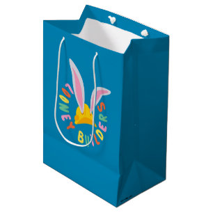 BUGS BUNNY BUILDERS™ Hard Hat Circle Logo Mittlere Geschenktüte