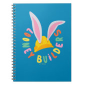 BUGS BUNNY BUILDERS™| Hard Hat Circle Logo Notizblock (Vorderseite)