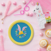 BUGS BUNNY BUILDERS™| Hard Hat Circle Logo Pappteller (Party)