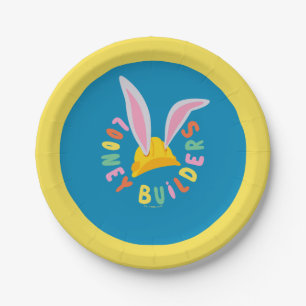 BUGS BUNNY BUILDERS™ Hard Hat Circle Logo Pappteller