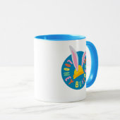 BUGS BUNNY BUILDERS™| Hard Hat Circle Logo Tasse (VorderseiteRechts)