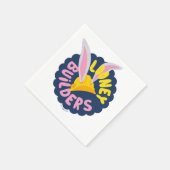 BUGS BUNNY BUILDERS™| Hard Hat Scalloping Logo Serviette (Ecke)