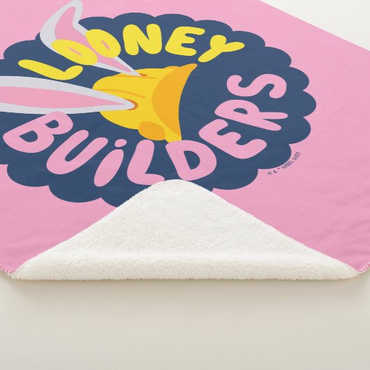 BUGS BUNNY BUILDERS™| Hard Hat Scalloping Logo Sherpadecke (3/4)