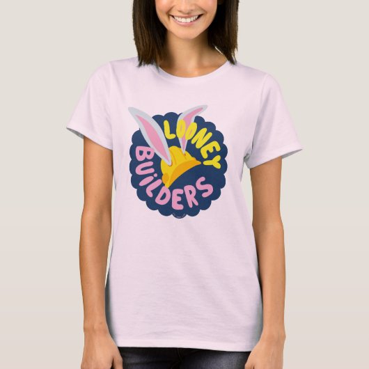BUGS BUNNY BUILDERS™| Hard Hat Scalloping Logo T-Shirt (Vorderseite)
