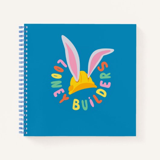 BUGS BUNNY BUILDERS™| Hard-Hut-Kreis-Logo Notizblock (Vorderseite)