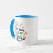 BUGS BUNNY BUILDERS™| "Lasst uns das bauen" Collag Tasse (Vorderseite Links)
