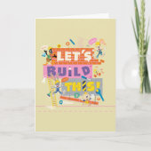 BUGS BUNNY BUILDERS™| "Let's build this"-Arbeitsst Karte (Vorderseite)