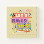 BUGS BUNNY BUILDERS™| "Let's build this"-Arbeitsst Notizblock (Rückseite)