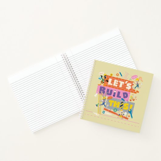 BUGS BUNNY BUILDERS™| "Let's build this"-Arbeitsst Notizblock (Innenseite)