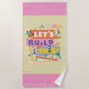 BUGS BUNNY BUILDERS™ "Let's build this"-Arbeitsst Strandtuch
