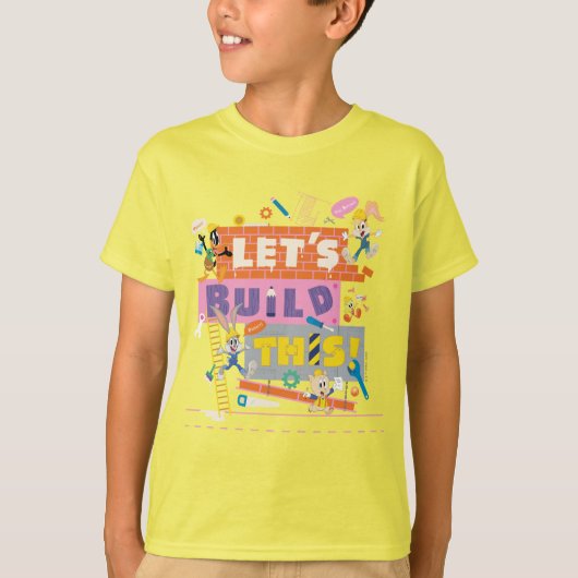 BUGS BUNNY BUILDERS™| "Let's build this"-Arbeitsst T-Shirt (Vorderseite)