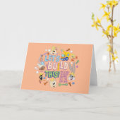 BUGS BUNNY BUILDERS™| "Let's build this" Sketch Karte (Gelbe Blume)