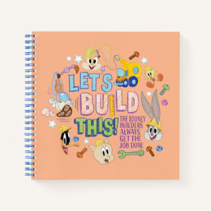 BUGS BUNNY BUILDERS™ "Let's build this" Sketch Notizblock